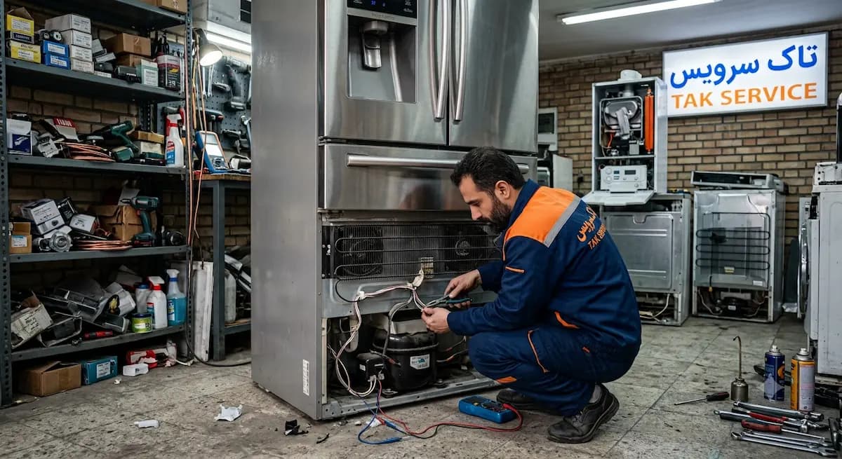 تعمیرات تخصصی یخچال و پکیج
